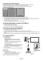 Preview for 20 page of NEC MultiSync V552-TM User Manual