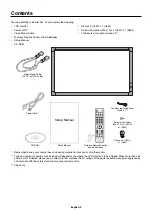 Предварительный просмотр 6 страницы NEC MultiSync V552 User Manual
