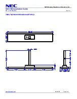 Предварительный просмотр 5 страницы NEC MultiSync V651-TM Installation Manual