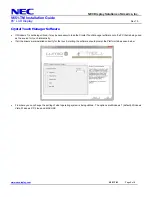 Preview for 8 page of NEC MultiSync V651-TM Installation Manual