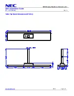 Предварительный просмотр 5 страницы NEC MultiSync V651 Installation Manual