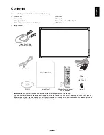 Preview for 7 page of NEC MultiSync V652-TM User Manual