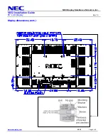 Предварительный просмотр 4 страницы NEC MultiSync V652 Installation Manual