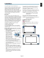 Предварительный просмотр 7 страницы NEC MultiSync V754Q User Manual