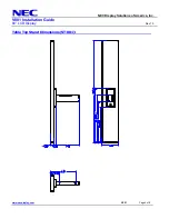 Preview for 5 page of NEC MultiSync V801 Installation Manual