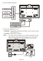 Предварительный просмотр 12 страницы NEC MultiSync WD551 Setup Manual