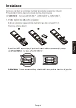 Preview for 47 page of NEC MultiSync WD551 Setup Manual