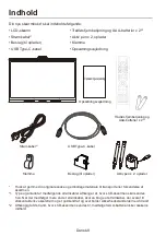 Preview for 58 page of NEC MultiSync WD551 Setup Manual