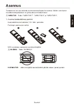 Preview for 119 page of NEC MultiSync WD551 Setup Manual