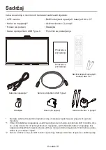 Preview for 142 page of NEC MultiSync WD551 Setup Manual