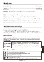 Preview for 171 page of NEC MultiSync WD551 Setup Manual