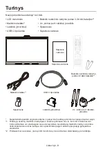 Preview for 178 page of NEC MultiSync WD551 Setup Manual