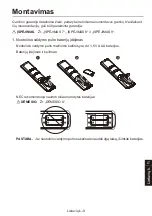 Preview for 179 page of NEC MultiSync WD551 Setup Manual