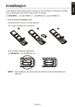 Preview for 203 page of NEC MultiSync WD551 Setup Manual