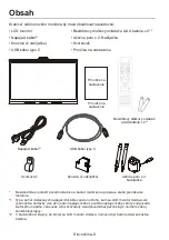 Предварительный просмотр 274 страницы NEC MultiSync WD551 Setup Manual