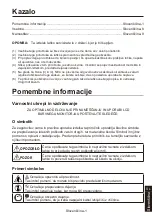 Preview for 279 page of NEC MultiSync WD551 Setup Manual