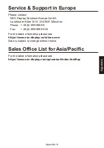 Preview for 345 page of NEC MultiSync WD551 Setup Manual