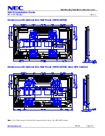 Предварительный просмотр 6 страницы NEC MultiSync X401S Installation Manual