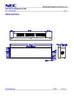 Preview for 3 page of NEC MultiSync X431BT Installation Manual