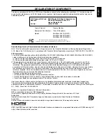 Предварительный просмотр 3 страницы NEC MultiSync X461S User Manual
