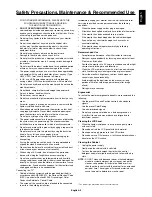 Предварительный просмотр 5 страницы NEC MultiSync X461S User Manual