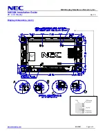 Preview for 4 page of NEC MultiSync X463UN Installation Manual
