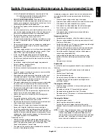 Предварительный просмотр 5 страницы NEC MultiSync X464UN User Manual