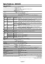 Preview for 50 page of NEC MultiSync X464UNV-3 User Manual