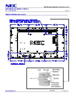 Preview for 4 page of NEC MultiSync X551UHD IGB Installation Manual