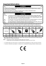 Preview for 4 page of NEC MultiSync X551UHD IGB User Manual