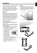 Preview for 7 page of NEC MultiSync X551UHD IGB User Manual