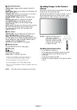 Preview for 13 page of NEC MultiSync X551UHD IGB User Manual