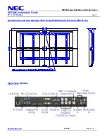 Предварительный просмотр 8 страницы NEC MultiSync X551UN Installation Manual