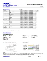 Предварительный просмотр 9 страницы NEC MultiSync X551UN Installation Manual