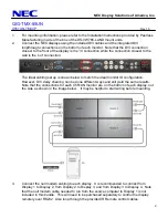 Preview for 2 page of NEC MultiSync X551UN Quick Install Manual