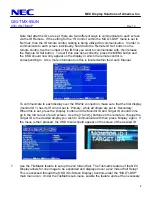 Preview for 4 page of NEC MultiSync X551UN Quick Install Manual