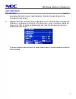 Preview for 5 page of NEC MultiSync X551UN Quick Install Manual