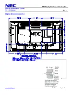 Preview for 4 page of NEC MultiSync X552S Installation Manual