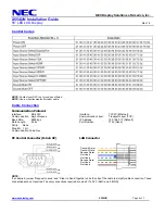 Preview for 6 page of NEC MultiSync X554UN Installation Manual