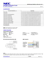 Preview for 6 page of NEC MultiSync X554UNS Installation Manual