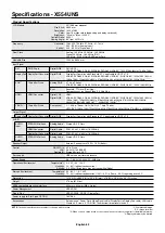 Preview for 54 page of NEC MultiSync X554UNV User Manual