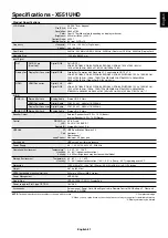 Preview for 53 page of NEC MultiSync X651UHD-2 User Manual