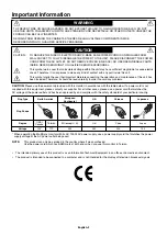 Предварительный просмотр 4 страницы NEC MultiSync X841UHD User Manual