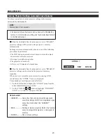 Preview for 20 page of NEC MultiSync XG85RP Operation Manual