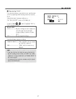 Preview for 21 page of NEC MultiSync XG85RP Operation Manual