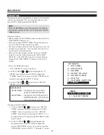 Preview for 32 page of NEC MultiSync XG85RP Operation Manual