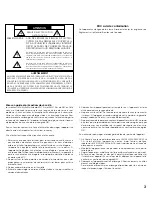 Preview for 3 page of NEC MultiSync XM 37 Plus User Manual