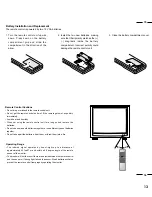 Preview for 13 page of NEC MultiSync XM 37 Plus User Manual