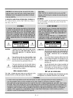 Preview for 2 page of NEC MultiSync XT5000 User Manual