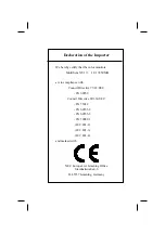 Preview for 2 page of NEC MultiSync XV17+ User Manual